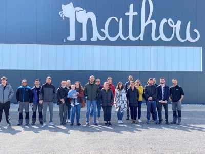 Actualité : Les équipes Mathou ont pu visiter leur futur lieu de travail