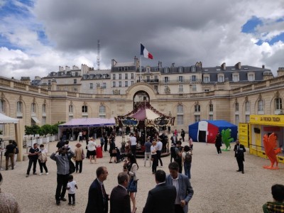 Mathou Créations war am 3. und 4. Juli 2021 im Elysée-Palast Image 1